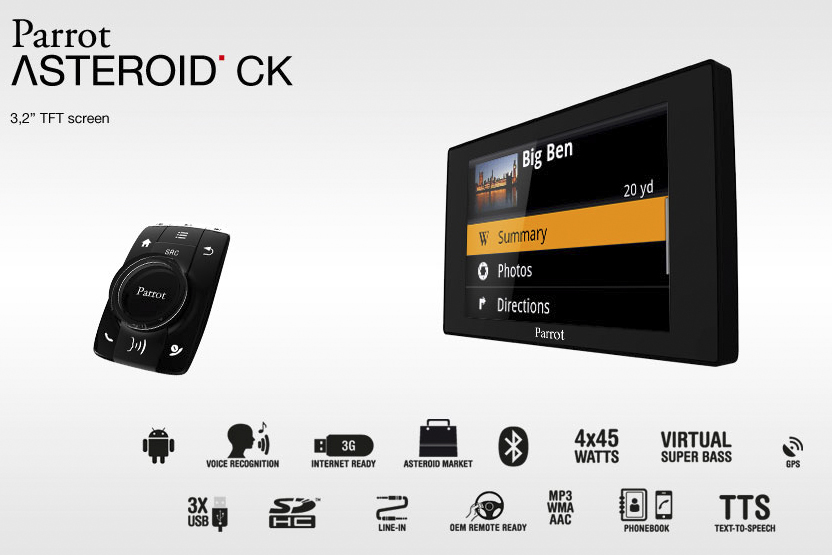 Parrot Asteroid CK